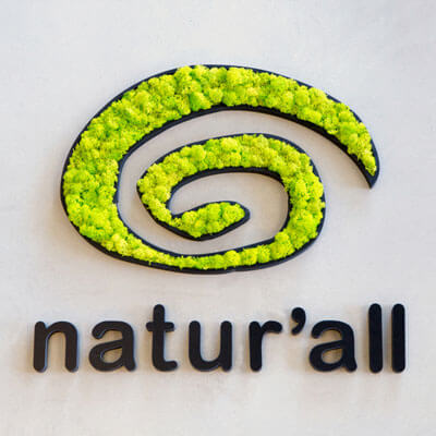 Logo semi végétal naturel
